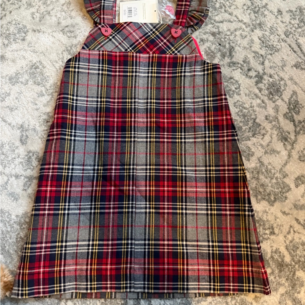 NWT Beaufort Bonnet Co Sleeveless Dress with Ruffle Straps Sz 5